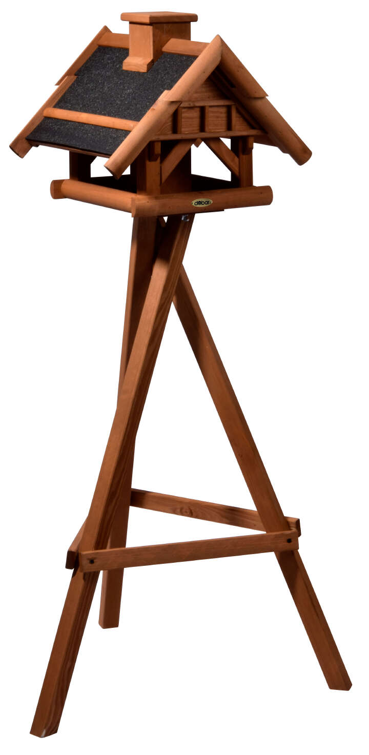 dobar Vogelhaus inkl. Ständer und Futtersilo